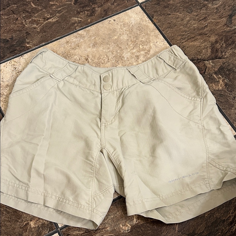 Light Khaki Women's Active Shorts